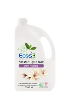 Ecos3 Beyaz Manolya Organik Sıvı Sabun 2500 ML Ecos3 Beyaz Manolya Organik Sıvı Sabun 2500 ML