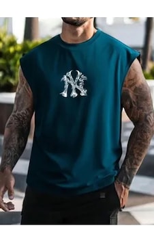 Altamira Erkek Ny Baskılı Oversize Kolsuz T-shirt 001 Altamira Erkek Ny Baskılı Oversize Kolsuz T-shirt 001