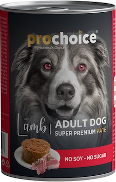 Prochoice Kuzu Etli Pate Konserve Yetişkin Köpek Maması 400 G