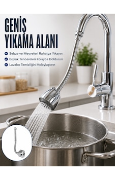 Esnek Spiral Musluk Uzatma Fıskiyesi Su Tasarruflu Ayarlanabilir Musluk Başlığı Uczzmuslukuzatma-2 Esnek Spiral Musluk Uzatma Fıskiyesi Su Tasarruflu Ayarlanabilir Musluk Başlığı Uczzmuslukuzatma-2