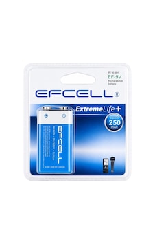 Efcell Ef-9v 250mah 9 Volt Ni-mh Şarj Edilebilir Pil Efcell Ef-9v 250mah 9 Volt Ni-mh Şarj Edilebilir Pil