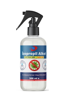 Dolar Kimya İzopropil Alkol İpa Sprey Başlıklı 500 ML Dolar Kimya İzopropil Alkol İpa Sprey Başlıklı 500 ML