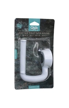 Qlux L-00107 Avantage Tuvalet Kağıtlık Beyaz Plastik Yapışkanlı - Vidalı Montaj 5047 Renkli Qlux L-00107 Avantage Tuvalet Kağıtlık Beyaz Plastik Yapışkanlı - Vidalı Montaj 5047 Renkli