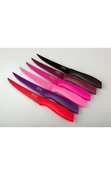 Rooc Teflon Bıçak 22 Cm - Asorti Renk Çok Renkli