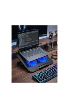 Çift Fanlı Sessiz Laptop Soğutucu 17 İnç Uyumlu Yükseltici Stand Çok Renkli Çift Fanlı Sessiz Laptop Soğutucu 17 İnç Uyumlu Yükseltici Stand Çok Renkli