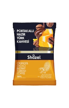 Shazel Portakallı Hazır Türk Kahvesi 100 G X 4 Aromalı Shazel Portakallı Hazır Türk Kahvesi 100 G X 4 Aromalı