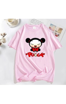 Flood Of Style Komik Karikatür Pucca Çin Bebek T-shirt Erkekler Kadınlar Sevimli Grafik T Shirt Pamuk Kısa K Pembe Flood Of Style Komik Karikatür Pucca Çin Bebek T-shirt Erkekler Kadınlar Sevimli Grafik T Shirt Pamuk Kısa K Pembe