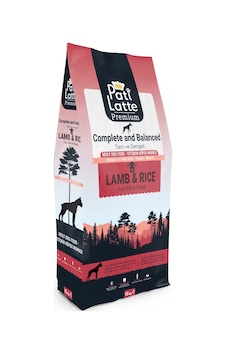 Pati Latte Kuzu Etli ve Pirinçli Yetişkin Köpek Maması 15 KG Pati Latte Kuzu Etli ve Pirinçli Yetişkin Köpek Maması 15 KG