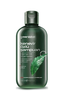 Greenlabel Kenevir Yağı Özlü Şampuan 400 ML Greenlabel Kenevir Yağı Özlü Şampuan 400 ML