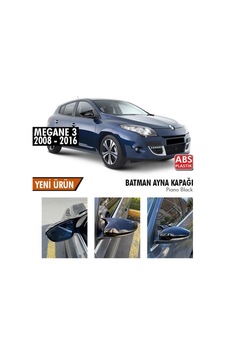 Renault Megane 3 (2008 - 2016) Batman Yarasa Ayna Kapağı (piano Bla
