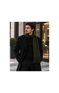 Aydincapqa Unisex Selanik Örgü Görünümlü Triko Atkı Püsküllü Kışlık Boyun Atkısı 165x20 Haki - 944087051 Haki Aydincapqa Unisex Selanik Örgü Görünümlü Triko Atkı Püsküllü Kışlık Boyun Atkısı 165x20 Haki - 944087051 Haki
