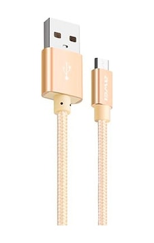 Awei CL-30 1 M Metal Örgü Micro USB Hızlı Şarj USB Kablosu Awei CL-30 1 M Metal Örgü Micro USB Hızlı Şarj USB Kablosu