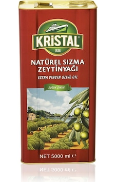 Kristal Natürel Sızma Zeytinyağı Dolgun Güçlü Lezzet 5 Litre Teneke Kristal Natürel Sızma Zeytinyağı Dolgun Güçlü Lezzet 5 Litre Teneke
