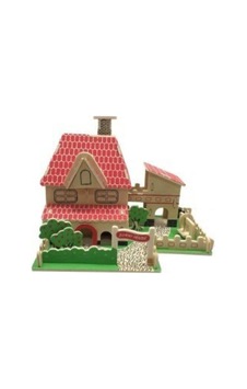 Ahşap 3d 2 Li Ev Maket Ahşap 3d 2 Li Ev Maket