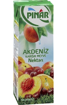 Pınar Meyve Nektarı Akdeniz 200 ML