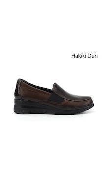 Gönderir Kadın Kahverengi Dolgu Taban Hakiki Deri Ayakkabı Ddza80042960 Gönderir Kadın Kahverengi Dolgu Taban Hakiki Deri Ayakkabı Ddza80042960