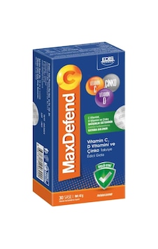 Maxdefend Vitamin C Takviye Edici Gıda 30 Saşe Maxdefend Vitamin C Takviye Edici Gıda 30 Saşe