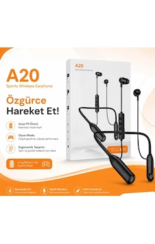 Nexer Plus A20 Bluetooth 5.4 Boyun Askılı Kulak İçi Kulaklık
