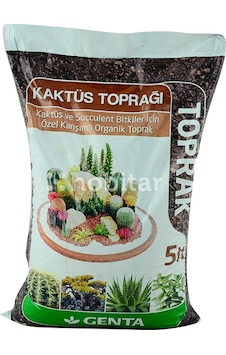 Genta Kaktüs-lithops ve Succulent Özel Karışım Toprağı 5 L Genta Kaktüs-lithops ve Succulent Özel Karışım Toprağı 5 L