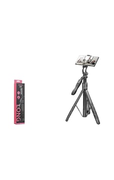 Nodar Nd1049 Telefon Tripodu Ve Selfie Çubuğu Bluetooth Kumandalı 153 Cm Siyah