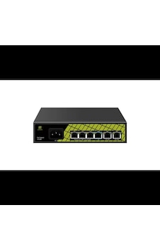 Genata Gnt-p9206ea, 4 Port, Megabit, Poe 60w, 2 Port Uplink, Yönetilemez, Masaüstü Switch