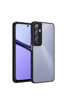 Zore Realme C65 4g Kılıf Nvth Hux Kapak - Siyah Zore Realme C65 4g Kılıf Nvth Hux Kapak - Siyah