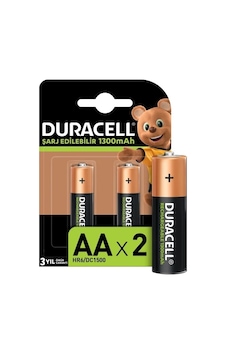Duracell 1300 Mah Şarjlı Kalem Pil 2li - -popvitrin Duracell Duracell 1300 Mah Şarjlı Kalem Pil 2li - -popvitrin Duracell