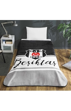 Taç Taraftar Lisanslı Tek Kişilik Battaniye 160x220 -beşiktaş Kl Siyah - Beyaz Taç Taraftar Lisanslı Tek Kişilik Battaniye 160x220 -beşiktaş Kl Siyah - Beyaz