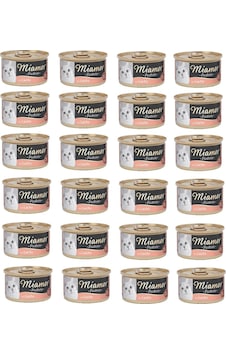 Miamor Pastete Somonlu Konserve Yetişkin Kedi Maması 24 x 85 G Miamor Pastete Somonlu Konserve Yetişkin Kedi Maması 24 x 85 G