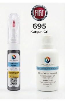 Fıat 695 Kurşun Gri İğneli & Fırçalı Şişe Rötuş Boyası Ve Yüzey Temizleme Solüsyonu Seti Fıat 695 Kurşun Gri İğneli & Fırçalı Şişe Rötuş Boyası Ve Yüzey Temizleme Solüsyonu Seti