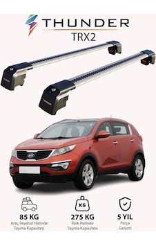 Kıa Sportage 2010-2015 Trx2 Thunder Carrier Kilitli Ara Atkı Taşıyıcı Tavan Barı Siyah Kıa Sportage 2010-2015 Trx2 Thunder Carrier Kilitli Ara Atkı Taşıyıcı Tavan Barı Siyah