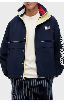 Tommy Jeans Logolu Oversize Su İtici Saklanabilir Kapüşonlu Mont Erkek Mont Dm0dm23225 C1g Lacivert Tommy Jeans Logolu Oversize Su İtici Saklanabilir Kapüşonlu Mont Erkek Mont Dm0dm23225 C1g Lacivert