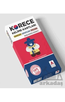 Korece Kelime Kartları İsimler, Sıfatlar, Fiiller Delta Kültür Yayınevi Ciltli