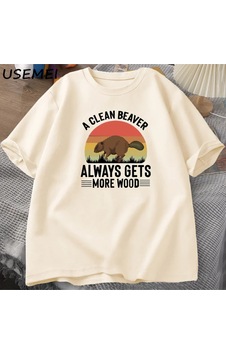 Flood Of Style Temiz Bir Kunduz Her Zaman Daha Ahşap T Shirt Erkekler Komik Yetişkin Mizah T-shirt Pamuklu T Haki Flood Of Style Temiz Bir Kunduz Her Zaman Daha Ahşap T Shirt Erkekler Komik Yetişkin Mizah T-shirt Pamuklu T Haki