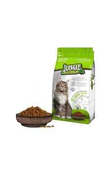 Jungle Tavuklu ve Balıklı Yetişkin Kedi Maması 1500 G Jungle Tavuklu ve Balıklı Yetişkin Kedi Maması 1500 G