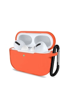Adige Apple Uyumlu AirPods Pro 3 Kulaklık Kılıf Silikon Soft Turuncu Turuncu Adige Apple Uyumlu AirPods Pro 3 Kulaklık Kılıf Silikon Soft Turuncu Turuncu