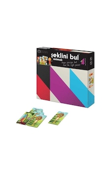 Şeklini Bul Animals Zeka ve Akıl Oyunu 3+ Yaş 4 Oyuncu Şeklini Bul Animals Zeka ve Akıl Oyunu 3+ Yaş 4 Oyuncu