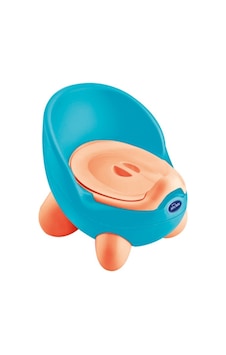 Sevi Bebe Sevimli Lazımlık - Mavi Çok Renkli Sevi Bebe Sevimli Lazımlık - Mavi Çok Renkli