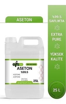 Aseton %99,5 Kimyasal Saflıkta 25 Litre Diğer