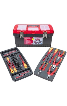 İzeltaş 8440 19" Plastik Takım Çantası Elektrikçi Set 23 Parça - 8440001023 İzeltaş 8440 19" Plastik Takım Çantası Elektrikçi Set 23 Parça - 8440001023