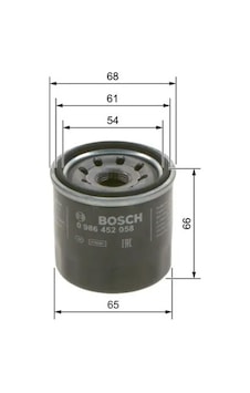 Bosch 0986452058 Yag Filtresi 09222335 152084a00a 1560181402 Bosch 0986452058 Yag Filtresi 09222335 152084a00a 1560181402