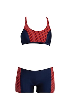 Ruko Maio 24161-1 Kız Çocuk Desenli Freeset Şortlu Bikini Lacivert Ruko Maio 24161-1 Kız Çocuk Desenli Freeset Şortlu Bikini Lacivert