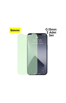 Baseus İphone 12 Mini 0.15mm Full Tempered Cam Ekran Koruyucu 2set Anti-bluelight- 5775 Baseus İphone 12 Mini 0.15mm Full Tempered Cam Ekran Koruyucu 2set Anti-bluelight- 5775
