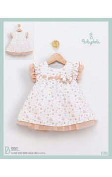 Babydola Elbise -ecru Ecru Ekru