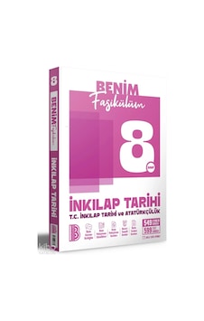 8. Sınıf İnkılap Tarihi Benim Fasikülüm Benim Hocam Yayınları 8. Sınıf İnkılap Tarihi Benim Fasikülüm Benim Hocam Yayınları