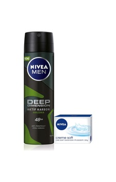 Deodorant Deep Dimension Amazonia 150 Ml+ Creme Soft Sabun 100 Gr Set Deodorant Deep Dimension Amazonia 150 Ml+ Creme Soft Sabun 100 Gr Set