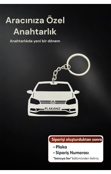 Volkswagen Polo Anahtarlık Paslanmaz Çelik Volkswagen Polo Anahtarlık Paslanmaz Çelik