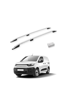 Turtle Fiat Doblo K9 2023-2025 / Uzun Şasi Tavan Çıtası Crown Gri