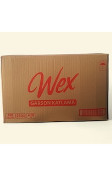 Wex Garson Katlama Beyaz Peçete 24x24 Cm 100 24 Paket