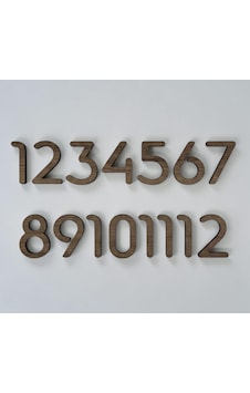 Slim Font Duvar Saati Rakamları Sayı Seti Aksesuar Saat Yapımı Malzemeleri Yükseklik 3 Cm Ahşap Slim Font Duvar Saati Rakamları Sayı Seti Aksesuar Saat Yapımı Malzemeleri Yükseklik 3 Cm Ahşap